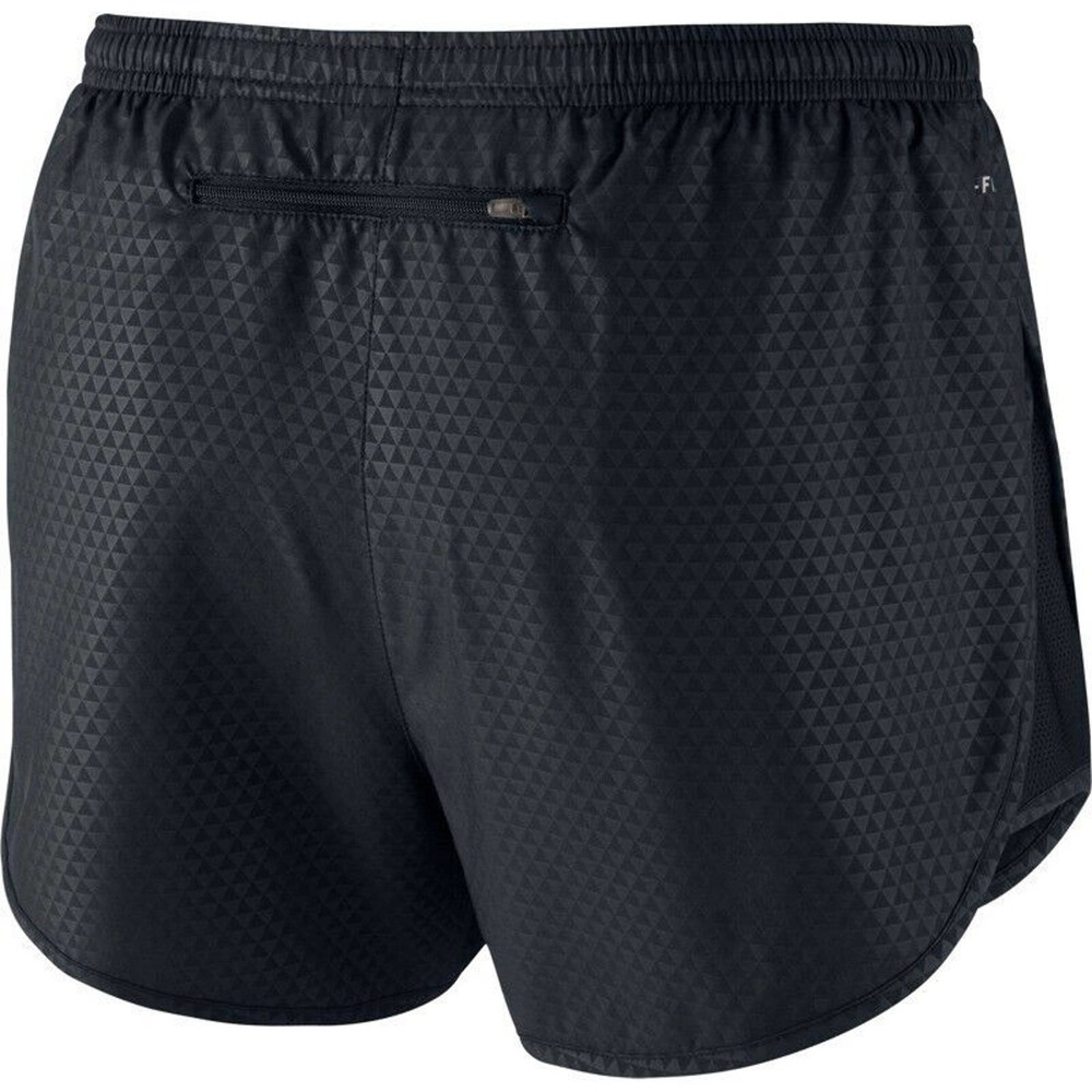 A5 NWOT NIKE Modern Embossed Tempo Dri-Fit Shorts Black 588614-010 Size XS - Picture 2 of 2